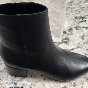 Marc Fisher Black 2" heel ankle Boots
